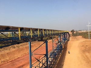 33K views · 87 reactions | #SOEsfightcoronavirus Africa’s longest belt conveyor system with the lowest per-tonnage energy intensity in the world that was commissioned to Huadian Heavy Industries Co., Ltd. had successfully completed a heavy load test. CHD also supported local villagers with a batch of medical protective materials. Click on the video below, let's have a look at the project site. #CHDProject Xin | CHD | Facebook