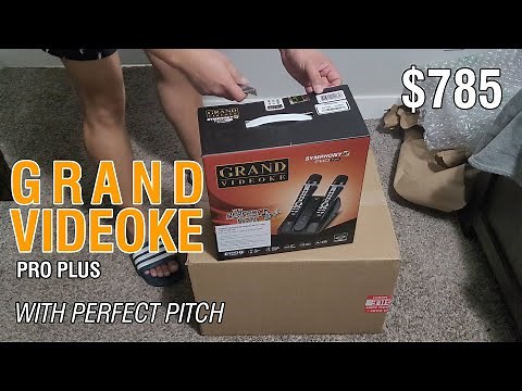 Grand Videoke Symphony SE Pro Plus (TKR-372MP+ SE)- 2x Wireless Mics