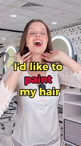 845K views · 10K reactions | She wants to paint her hair ‍♀️ #englishlessonsclass #giovanaenglish #learnonfacebook | Learn English | Facebook