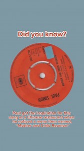 Did you know this fact about Paul’s 1972 release, “Mother and Child Reunion”? | Paul Simon