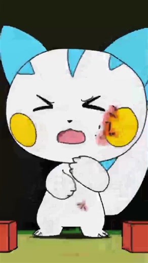 pachirisu throws 3 brick and hurted