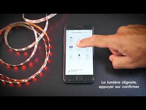 Ruban led connecté Thank's : Installation et Fonctionnement