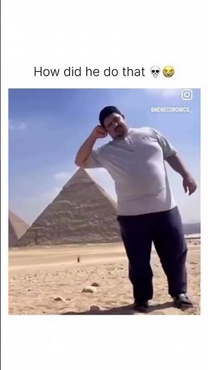 How the hell? #memes #meme #funny #pyramids #pyramid #egypt #like #subscribe #strong #rock