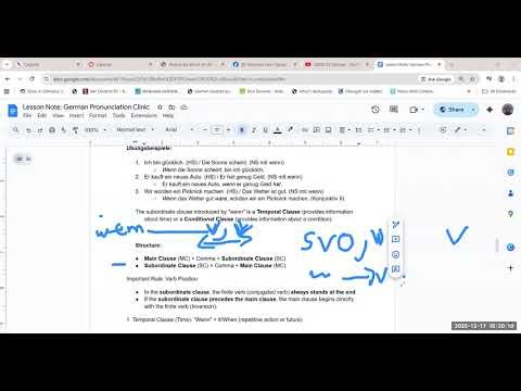 A2 GERMAN CHAPTER 12D