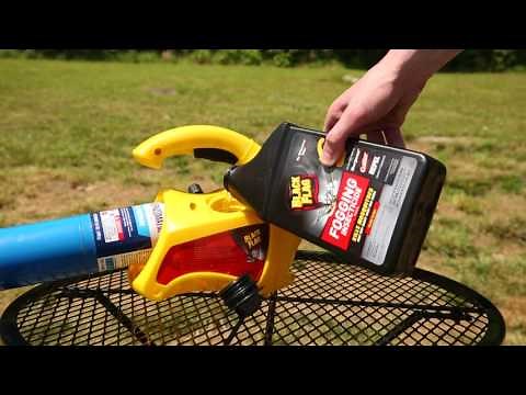 How to Use Your Black Flag Propane Mosquito Fogger