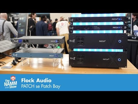 New At NAMM 2026: Flock Audio PATCH se Patch Bay
