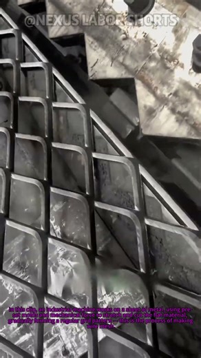 How to Make Wire Mesh #Shorts #WireMeshProduction #IndustrialManufacturing