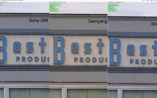 目前最详细的三阳85 1.4FE VS 索尼85gm VS 适马85Art对比测试