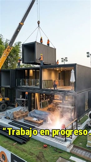 “Así se construye una casa contenedor moderna ”