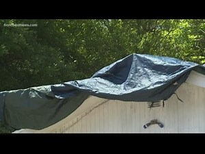 Jacksonville home destroyed after company stacks too many roofing shingles on it