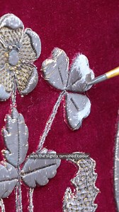 Watch as King Edward VII and Queen Alexandra’s thrones were conserved with careful fabric repairs and regilding. See them in our exhibition, The Edwardians: Age of Elegance, at The King’s Gallery, London. | Royal Collection Trust