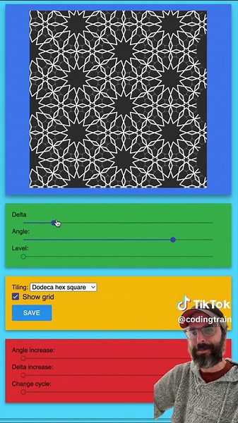 Islamic Star Patterns #genuary17