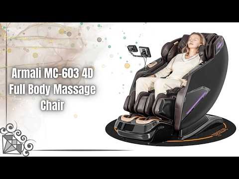 4D Massage Chair Full Body Review | Gravity SL-Track Shiatsu Massage Chair with Wireless Charging