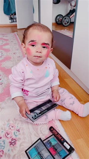 Toddler Makeup Exploration with Color Max