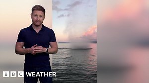 What is a waterspout?