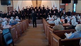 The choir is on tour this week! This evening they sang in Fincastle,VA. 👏🏼👏🏼 Here, they sing "Hold On To The Rock"with Joseph Miller as soloist.👏🏼👏🏼 | Faith Builders Educational Programs