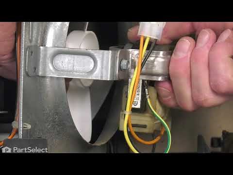 GE Refrigerator Repair - How to Replace the Condenser Fan Blade (GE # WR60X10207)