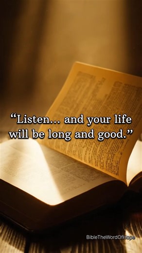 Listen to God & Change Your Life Forever | Proverbs 4:10 🙏✨