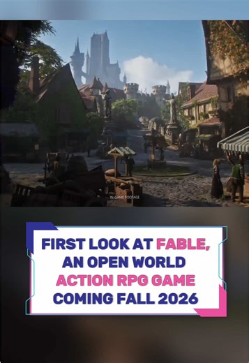 Fable is coming to Xbox, PC and PlayStation Fall 2026 🔥 #gaming #gamingontiktok #fable #rpggames