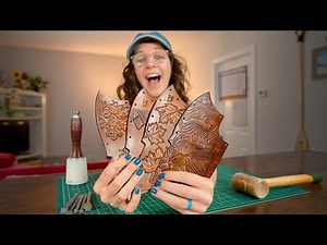 Tooling Leather AXE Sheath's