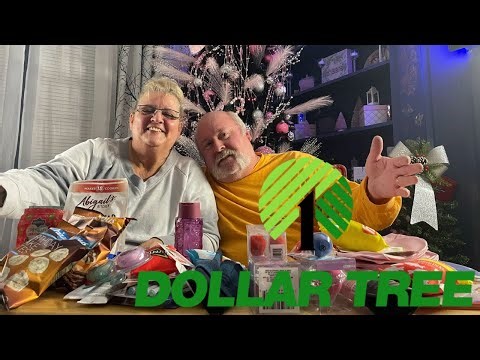 DOLLAR TREE Haul w/ HUBBY!