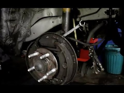 Replace Brake Shoes And Wheel Cylinder 2001-2007 Ford Taurus