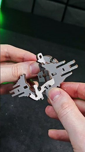 Building a TIE Fighter Mechanical Wooden Model Kit Ugears #shorts #starwars #spaceship #ship #space