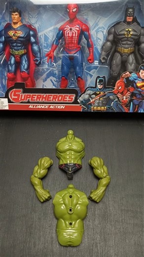 Assemble Actionfigures Hulk #avengers #marvel #hulk #actionfigures #assemble #shorts #superhero