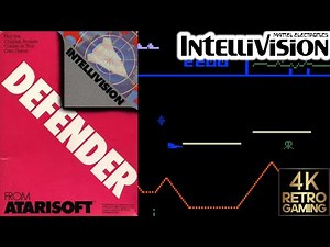 Defender Intellivision 4k Gameplay