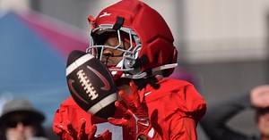 Watch: Ohio State wide receivers going through drills in preseason practice