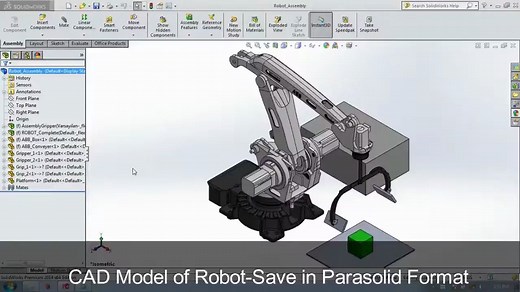 ADAMS 机械臂抓取物体动力学分析仿真实例