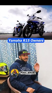 Yamaha R15 stands out with sharp looks and a strong first impression. Aggressive styling, sporty stance, and race-inspired design give it a big-bike feel, while the smooth performance and handling make every ride confident and enjoyable. . . #YamahaR15 #R15v2 #R15v3 | Pixel Biker