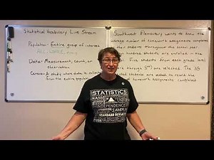 Statistical Vocabulary Full Lecture