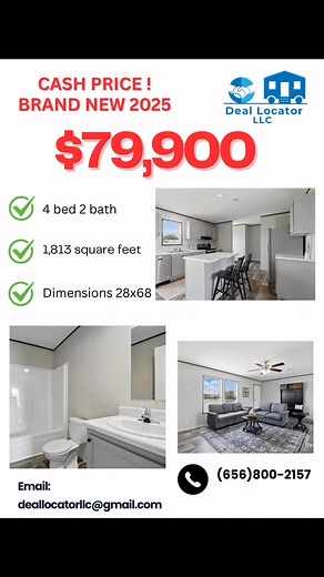 #AffordableHousing #newmobile #mobilehome #discounts | Christal Carter