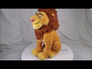 Disney Store The Lion King Mufasa 16" Plush