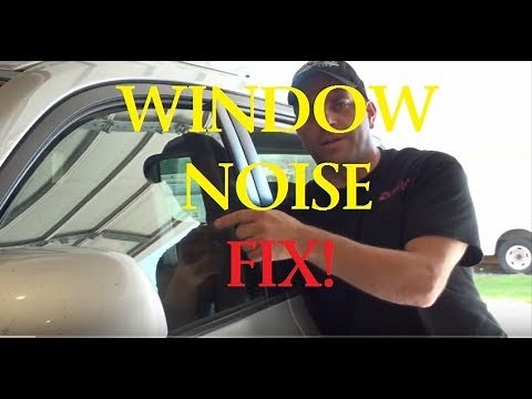 Toyota Highlander Window Problem Noise -FIX- Ozzstar