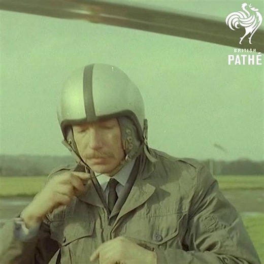 1960 homemade autogyro. | British Pathé
