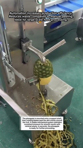 Super Fast Automatic Pineapple Peeling Machine