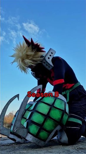 Name other characters with such a perfect character development #cosplay #masked #bakugou #mha