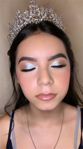 Cinderella Quince Makeup 🩵