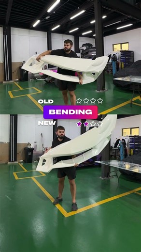 COMPARING OLD vs NEW BODY KIT production technology #carparts #bodykit #racing #freshx #automobile