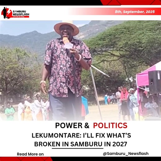 10K views · 303 reactions | SAMBURU East MP Jackson Lekumontare says he’s vying for governor in 2027 to rescue Samburu county residents from suffering. He dismisses calls for negotiations, saying, “Those asking to meet and talk are wasting their time.” He insists his track record as MP proves he’s the best suited to lead Samburu County. | Samburu Newsflash | Facebook