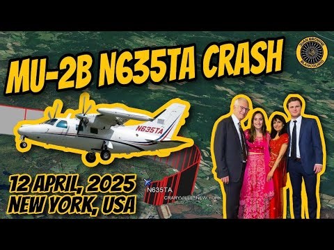 MU-2B 'Solitaire' Crash Copake NY 12 April 2025