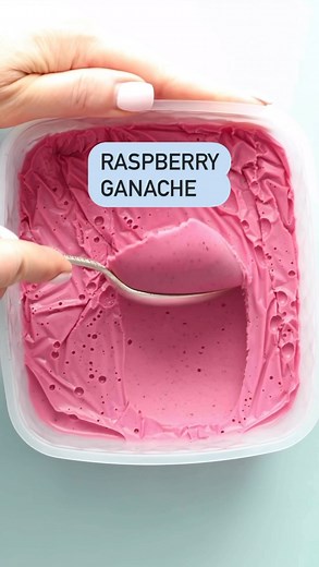 Manuela Kjeilen on Instagram: "Raspberry ganache it is just lip-smacking delicious and so fresh in taste, perfect til fill your cakes with for summer The recipe is in my baking app in the ganache category Don’t have my app yet? You are missing out! Link in my bio if you want to check out my app Have a great day everyone #ganache #raspberryganache #frosting #buttercream #cake #festkaker #17 mai H="