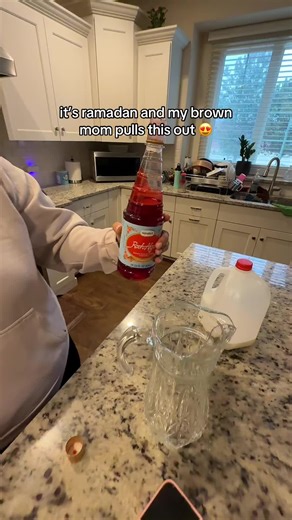 a ramadan essential in a brown household 🤩 #roohafza #ramadan2026