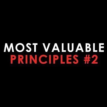 Top 5 Most Valuable Principles #2