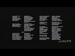 Birdman (2014) End Credits (FX 2024)