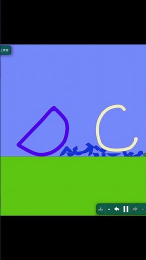 Alphabet Animation in Algodoo | Relaxing Sound Effects