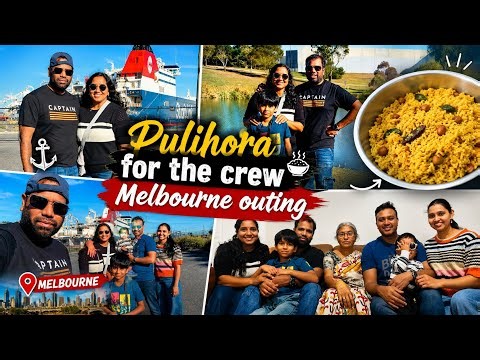 From Ship Kitchen to Melbourne Streets | Sailing Days Vlog ⚓❤️