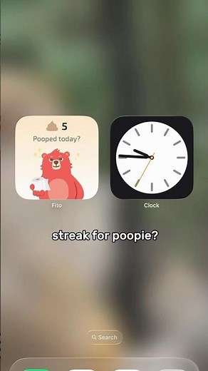 Poopie track feature is launched!💩#poop #poopietime #pooptracking #wellness #widgets